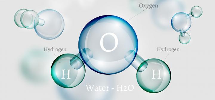 Water molecule details.